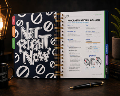 The Anti-Planner® – Interactive Workbook for Breaking Task Paralysis & Procrastination