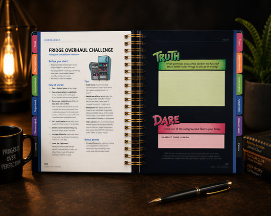 The Anti-Planner® – Interactive Workbook for Breaking Task Paralysis & Procrastination