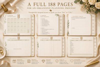 The Heirloom Wedding Planner™ | Luxury Wedding Organizer & Keepsake