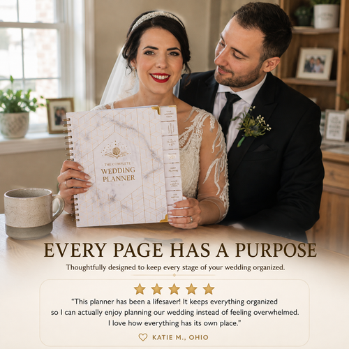 The Heirloom Wedding Planner™ | Luxury Wedding Organizer & Keepsake